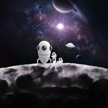 Wanderer's Planet Landing