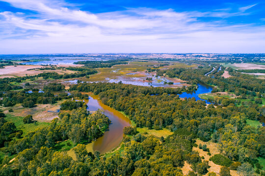 Thomson River In Victoria, Australia