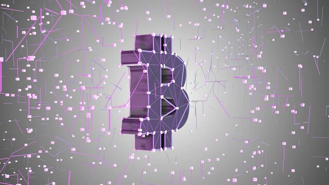 Crypto currency, bitcoin. BTC, Bit Coin. Blockchain technology, bitcoin mining.