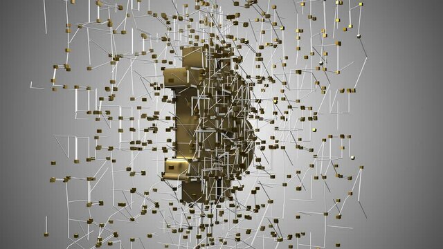Crypto currency, bitcoin. BTC, Bit Coin. Blockchain technology, bitcoin mining.
