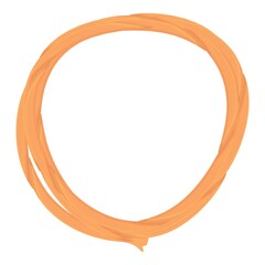 Obraz premium Scout lasso icon. Cartoon of Scout lasso vector icon for web design isolated on white background