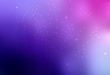 Light Purple, Pink vector Modern abstract illustration with colorful water drops.