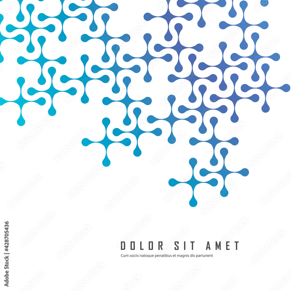 Poster cover design on white background. black monochrome concept. futuristic background. abstract geometry