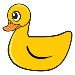duck vector illustration,isolated on white background