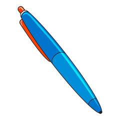 pen vector illustration,isolated on white background