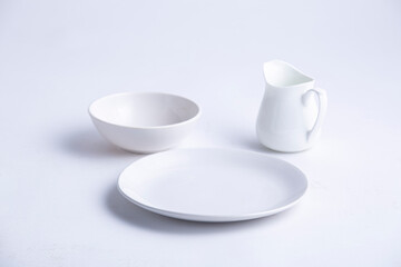  White Table wares