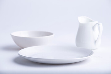  White Table wares