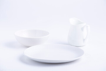  White Table wares