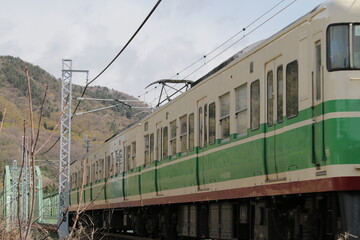 Obraz premium しなの鉄道の115系