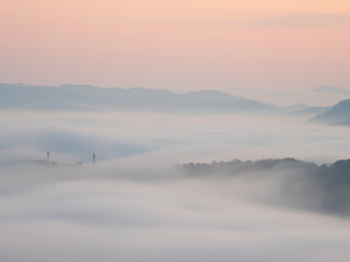 広島市荒谷山からの雲海