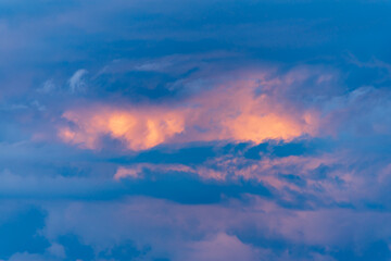 Fototapeta premium Clouds in the sky