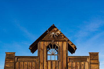 old wooden house