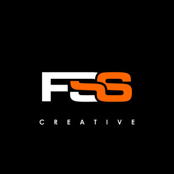FSS Letter Initial Logo Design Template Vector Illustration