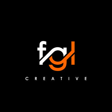 FGL Letter Initial Logo Design Template Vector Illustration