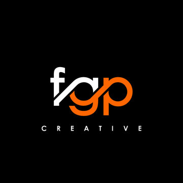 FGP Letter Initial Logo Design Template Vector Illustration
