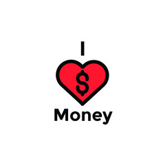 money lover Illustration. modern simple vector icon, flat graphic symbol in trendy flat design style. wallpaper. lockscreen. pattern. frame, background, backdrop, sign, logo.