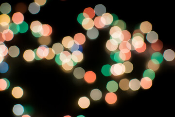 Obraz premium Beautiful bokeh.