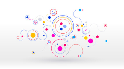 Geometry communication sharing particle