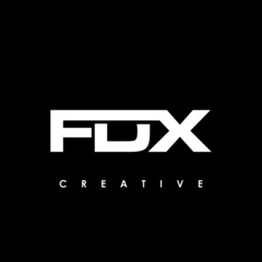 FDX Letter Initial Logo Design Template Vector Illustration © makrufi
