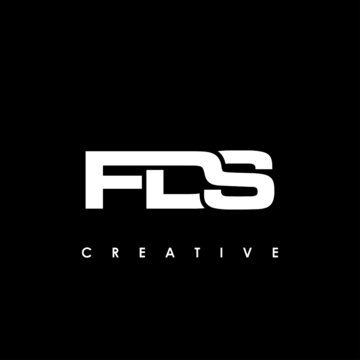 FDS Letter Initial Logo Design Template Vector Illustration