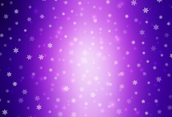 Light Purple, Pink vector texture in birthday style.