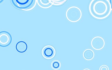 Light BLUE vector texture with disks.