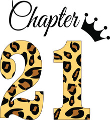 chapter, female happy birthday  lettering 