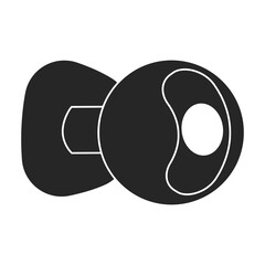 Camera video vector black icon. Vector illustration cctv on white background. Isolated black illustration icon of camer video.