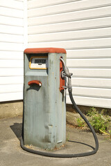 old gas pump