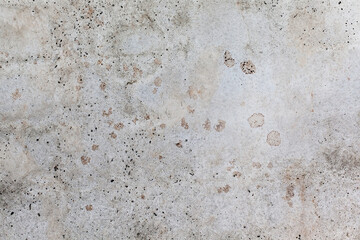 Texture of old gray concrete wall for background.