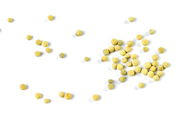 pills isolated on white