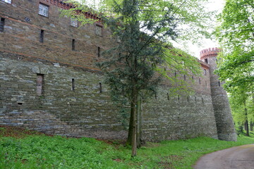 Castle, palace, Marianna Orańska, Kamieniec Ząbkowicki, Camenz, Castles and residences Lower Silesia, Poland, defensive walls, architecture, defensive wall, fortification

