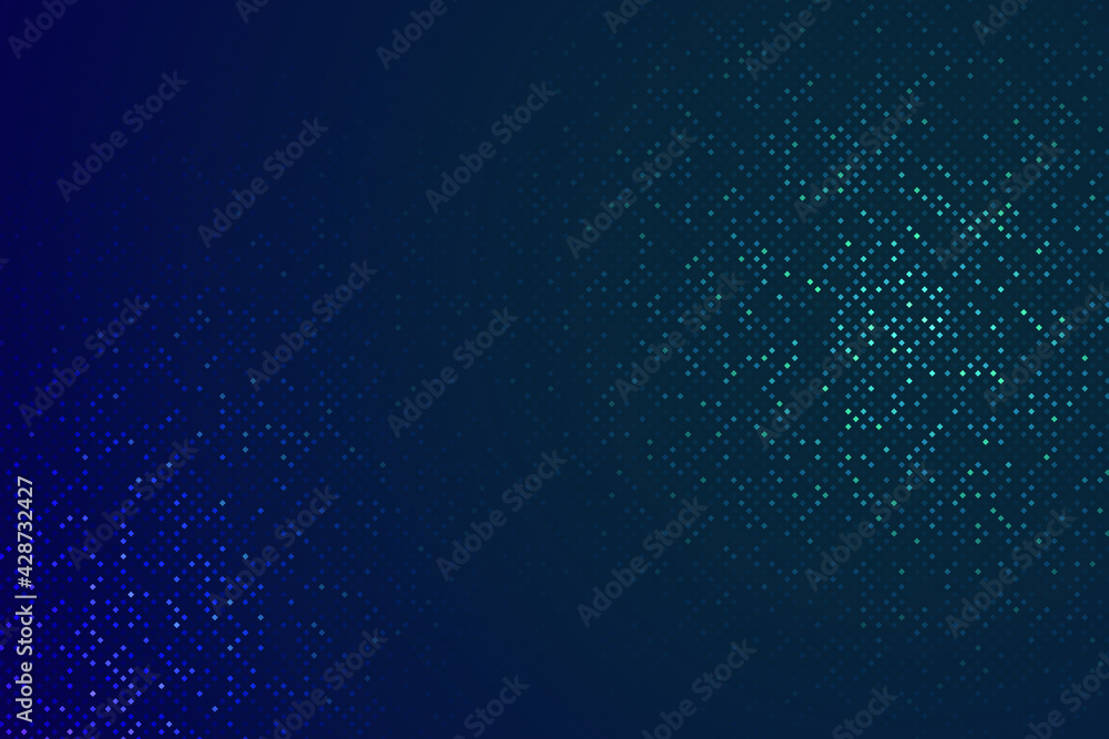 Poster abstract vector background consisting of small dots and squares. pixels.