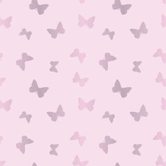 Vector butterfly cute gradient pattern design background
