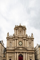 A church in old town Paris