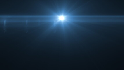 A fast transition animation with a star staying at a certain point and getting brighter with...