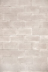 Fototapeta premium Background of beautiful new gray brick wall.