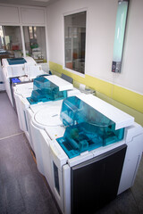 Laboratory automatic equipment for analysis in the hospital