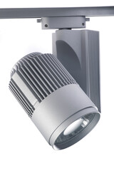 Modern office LED lighting.  Track LED lamp