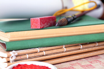 Art of calligraphy and painting seal