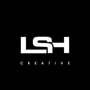 LSH Letter Initial Logo Design Template Vector Illustration
