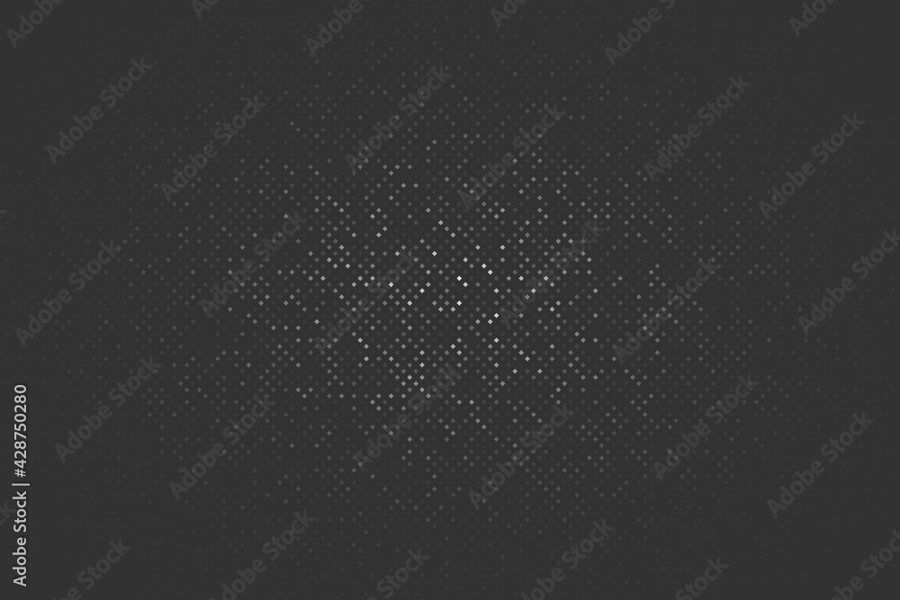 Poster abstract background consisting of small dots and squares. pixels.