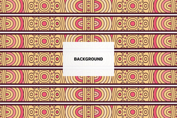 Vector ornamental background with mandala