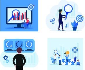 Group of Flat Business analytics