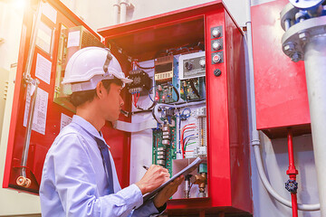 Engineer inspection Industrial fire control system