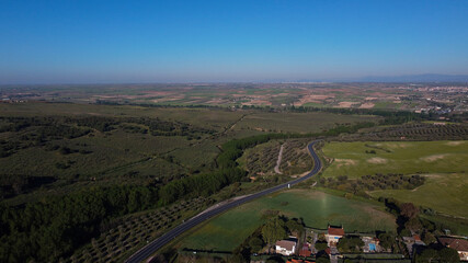 pola zieleń wiosna widok krajobraz rośliny  © Piotr