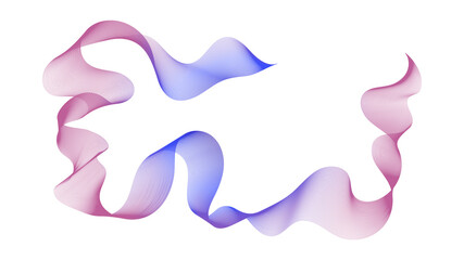 Abstract backdrop with wave gradient lines