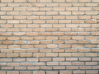 Red Old brick wall in a background image