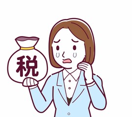 スーツを着た女性