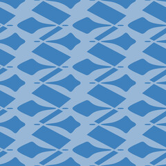 Japanese Zigzag Art Vector Seamless Pattern